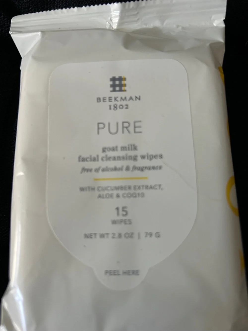 Beekman 1802 gentle facial